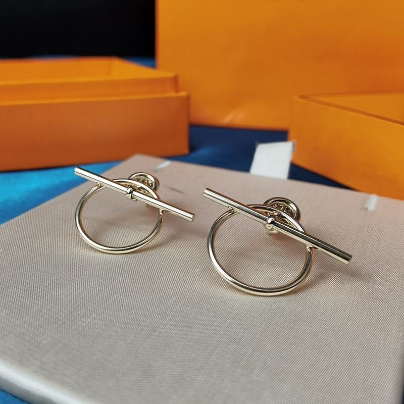 エルメス ピアス コピー「 Loop ループ 」MM 2色 H114504B00