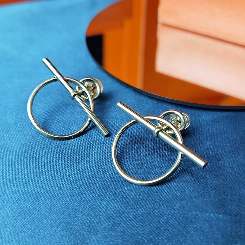 エルメス ピアス コピー「 Loop ループ 」MM 2色 H114504B00
