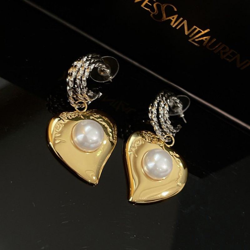 関税込サンローラン YSL パール ピアス スーパーコピー Sao70628