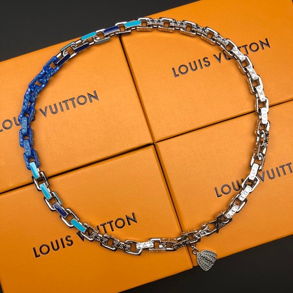 大人気！LV × YK ネックレス コピー パラダイス チェーン パンプキン M01095