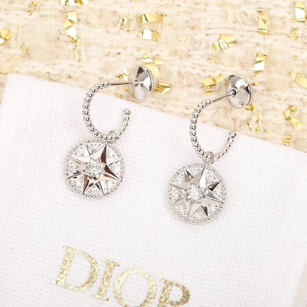 ☆超人気☆ディオール メタル&クリスタル*ピアス コピー dep67803