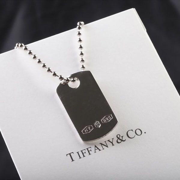 ティファニー  シルバー コピー 1837 IDタグ ペンダント Tie38299