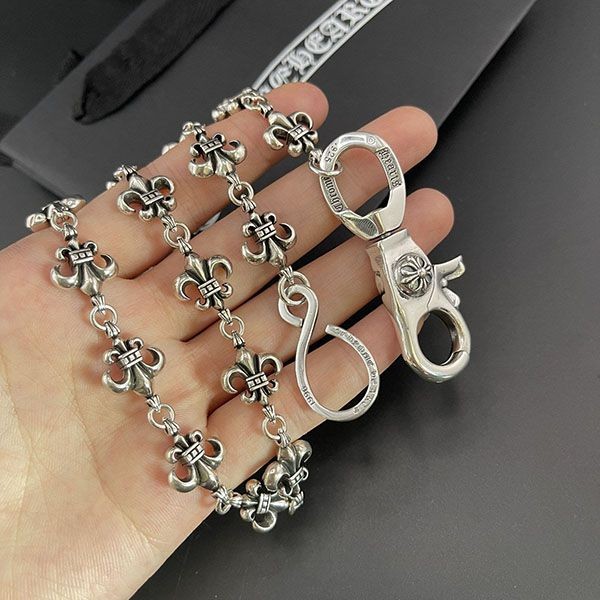 注目★クロムハーツ クラシック 偽物 ウォレットチェーン Kuy64185