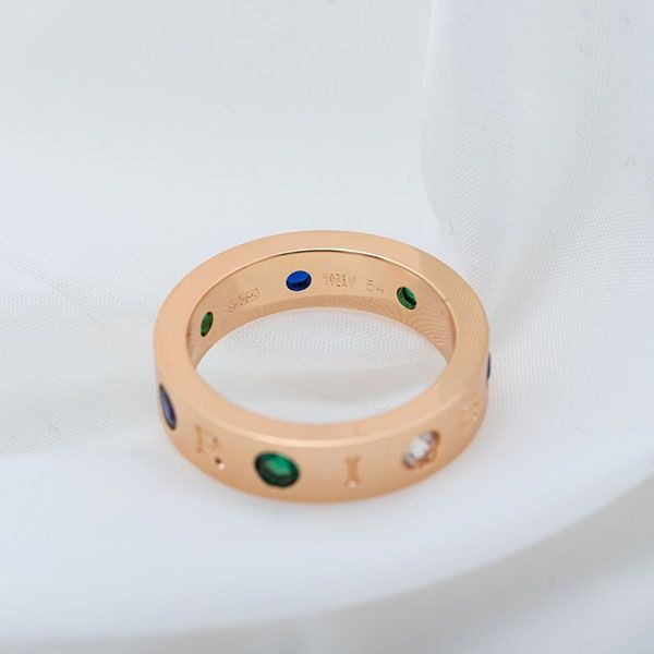 追跡付き 安い ブルガリ ローマンソルベ ピング偽物 ゴールド K18PG