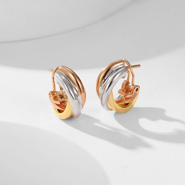 確保済み カルティエ Trinity earrings トリニティイヤリング kaw39537