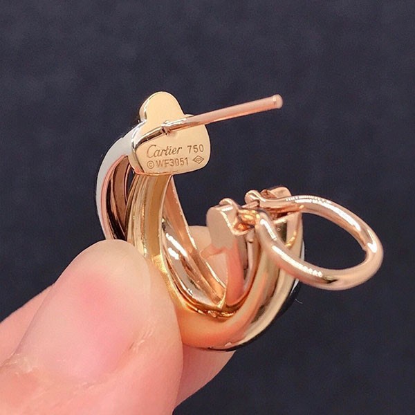 確保済み カルティエ Trinity earrings トリニティイヤリング kaw39537