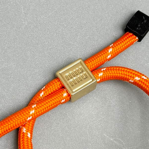 入手困難ミュウミュウ コードxナイロン ブレスレット アンクレット レプリカ 6色 myt80381