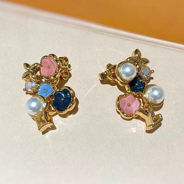 新デザインルイヴィトン n級品 ピアス LV ボタニカ M01642