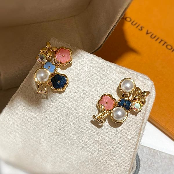 新デザインルイヴィトン n級品 ピアス LV ボタニカ M01642