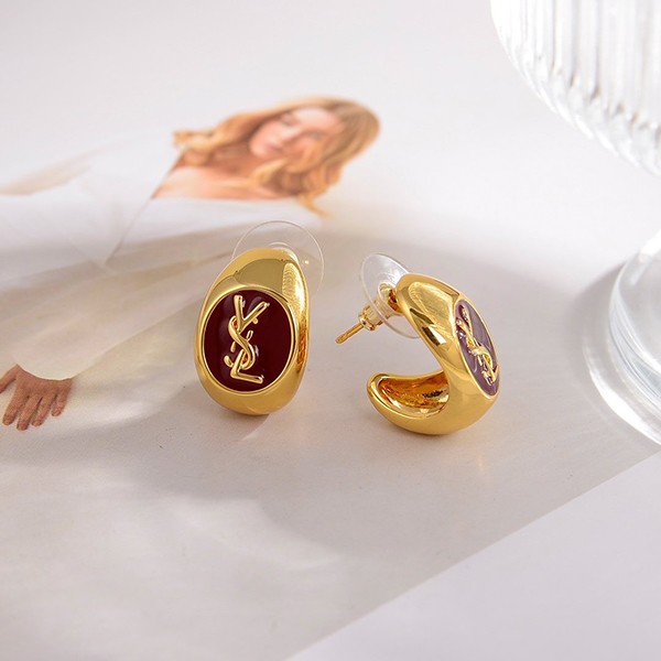 ★日本!!人気！サンローラン YSL フープ ピアス 偽物 ゴールド Sah29495