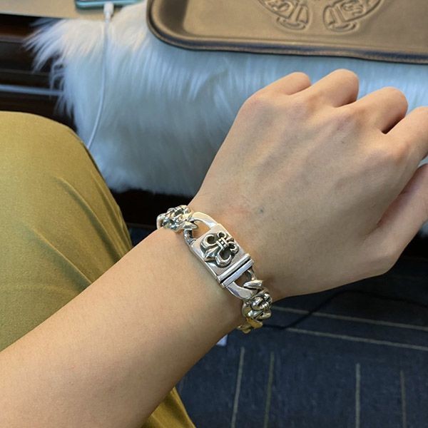 追跡付 クロムハーツ マルチリンク 偽物 Bracelet ブレスレット Kuy95870