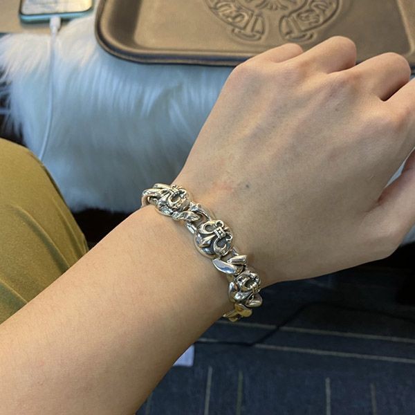 追跡付 クロムハーツ マルチリンク 偽物 Bracelet ブレスレット Kuy95870