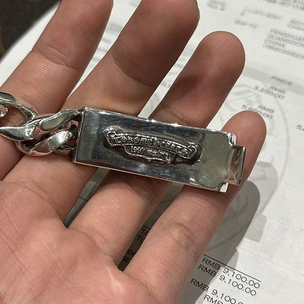 クロムハーツ フローラルクロス ID ブレスレット N級品 Kum07692