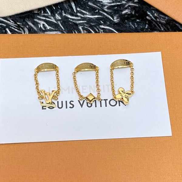 【可愛い3個セット♪】ルイヴィトン セット リング コピー レディ LV vub45721