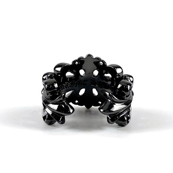 プレゼント最適 クロムハーツ ダブルフローラルクロスリング 偽物 Kuw42938