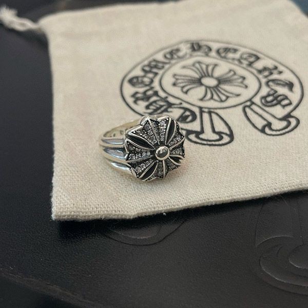 絶対欲しい！クロムハーツ カットアウトCHプラス N級品 リング Kun43037