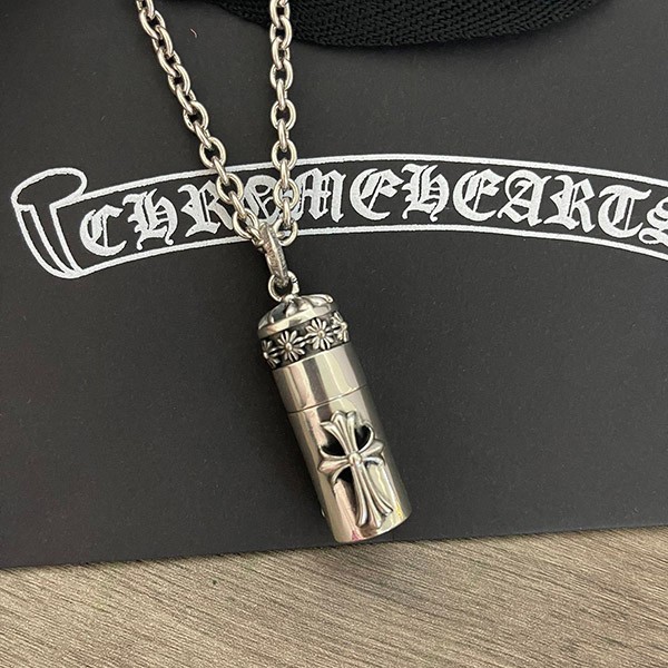 稀少 クロムハーツ CHクロス シリンダー オイルライター 偽物 Kua78459