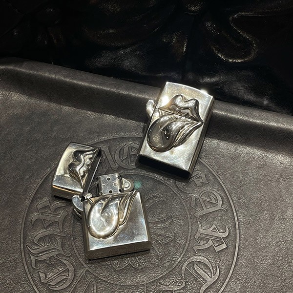 クロムハーツ Zippo コピー ライター リップ＆タン Kua31345