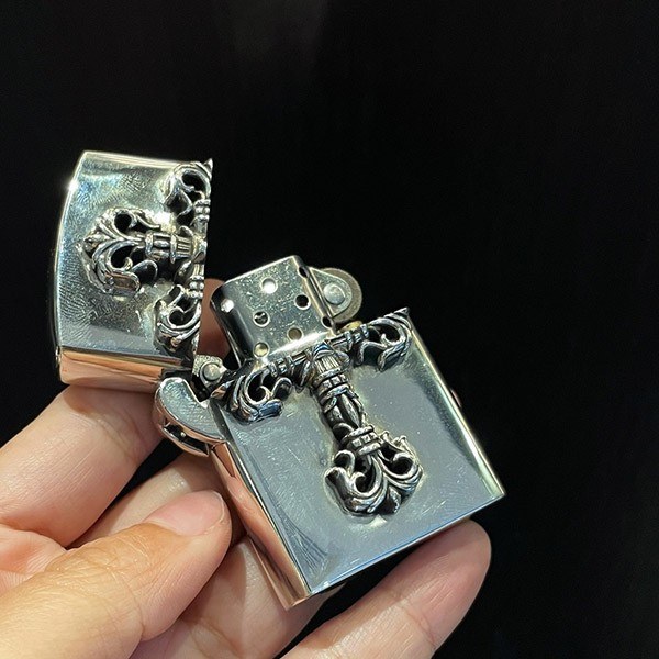 完売必至 クロムハーツ コピー フィリグリークロス ZIPPO Z-V2/ジッポライター Kua22985
