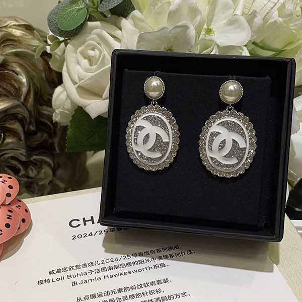 【ゴージャスに揺れる♡】シャネル ピアス パロディ ABE874-B19263- NADDW