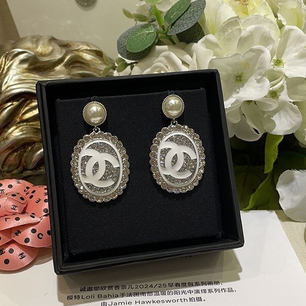 【ゴージャスに揺れる♡】シャネル ピアス パロディ ABE874-B19263- NADDW