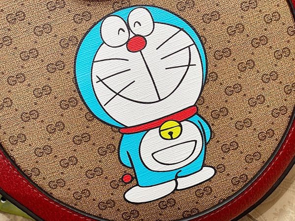 【ドラえもん x グッチ】ショルダーバッグ偽物gg210820009