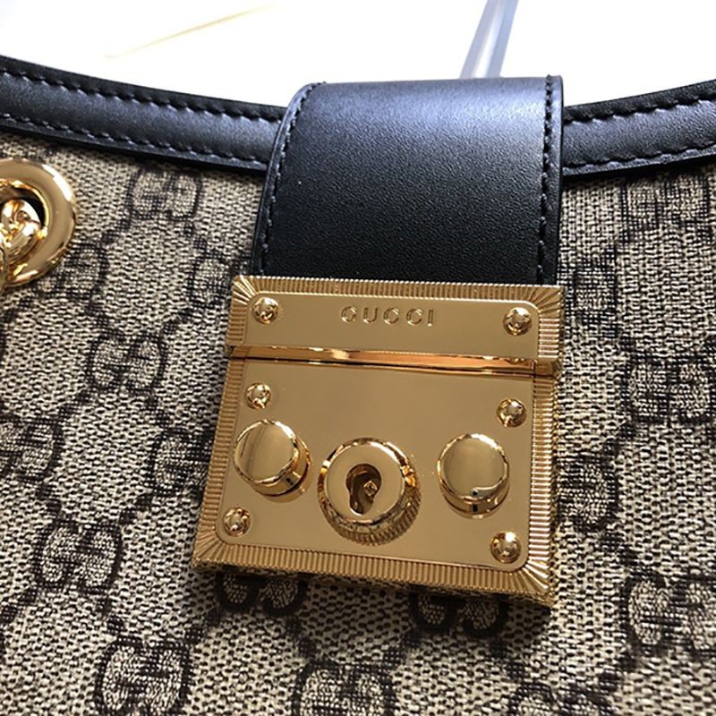 グッチ★パドロックggスプリーム ショルダーバッグ偽物498156 khnkg 9769