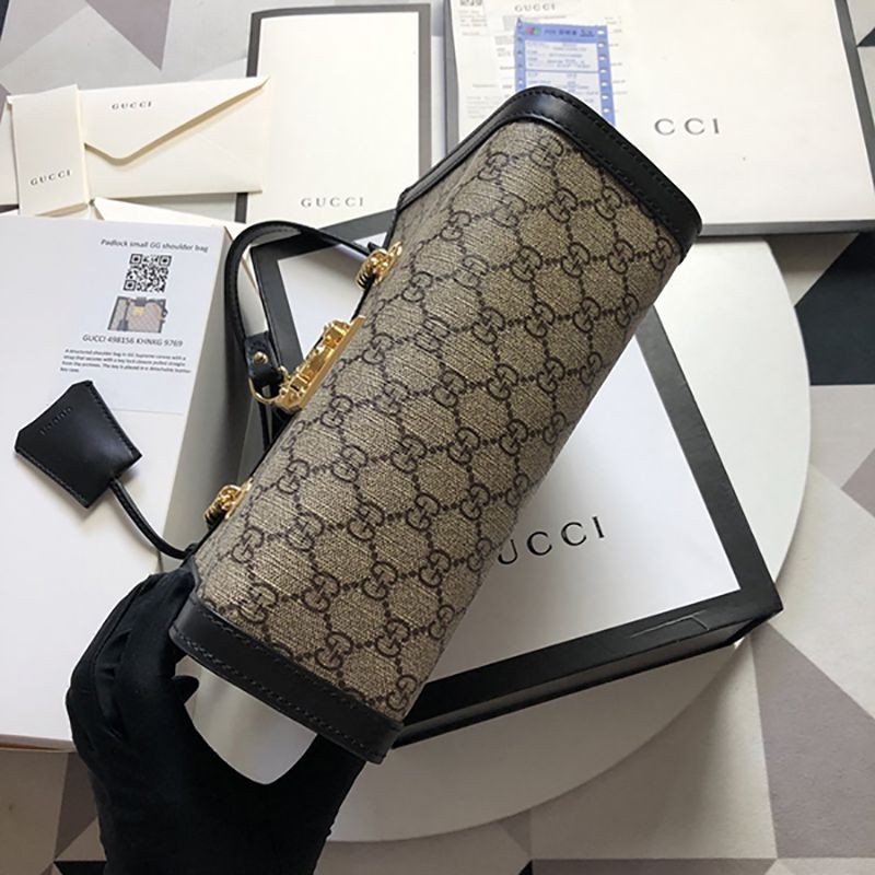 グッチ★パドロックggスプリーム ショルダーバッグ偽物498156 khnkg 9769