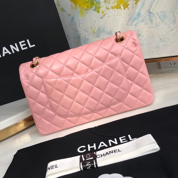 新色☆希少 シャネル マトラッセ チェーンバッグ ピンク shg05949