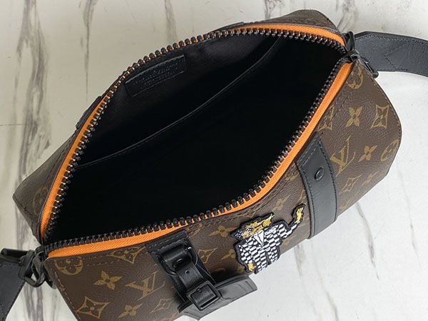 関税負担なしルイヴィトン ショルダーバッグ 偽物 モノグラム シティー キーポル M45652