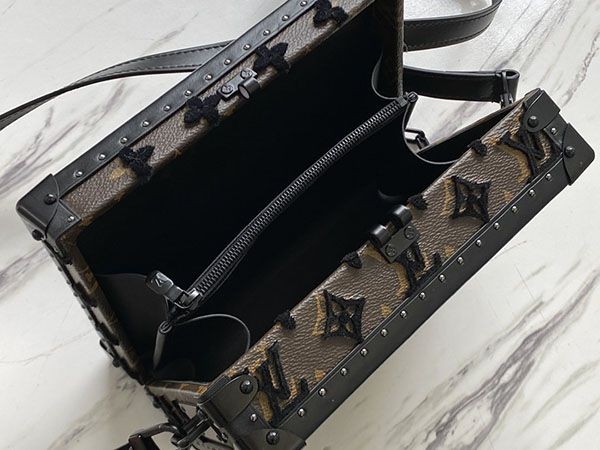 日本未入荷 ルイヴィトン ソフトトランク コピー クラッチ ボックス モノグラム ショルダーバッグ M20233