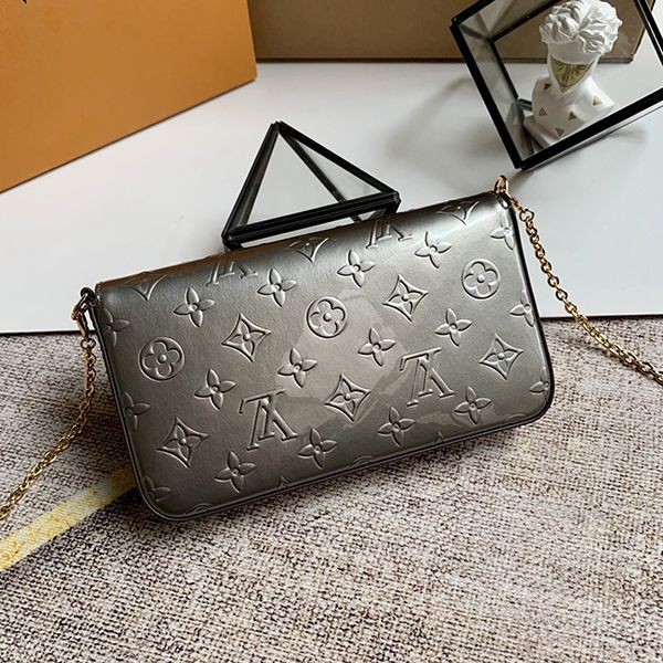 関税なし ルイヴィトン ショルダーバッグ 偽物★モノグラム アンプラント★ポシェット フェリシー バッグ M68648