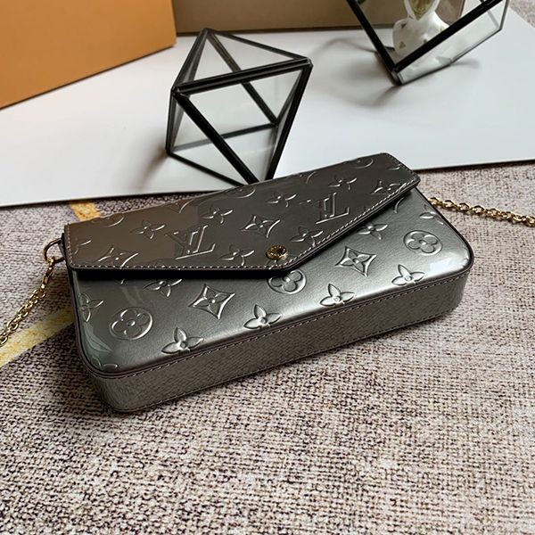 関税なし ルイヴィトン ショルダーバッグ 偽物★モノグラム アンプラント★ポシェット フェリシー バッグ M68648