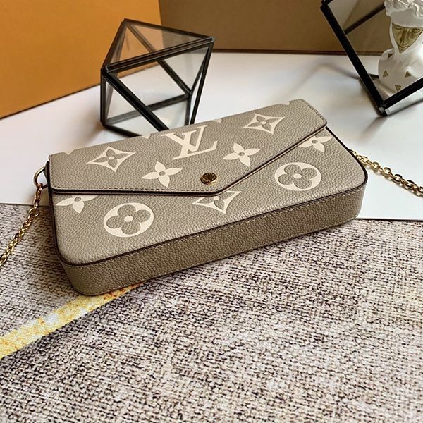 完売前に！ルイヴィトン ショルダーバッグ 偽物 ポシェット フェリシー レディース M69977