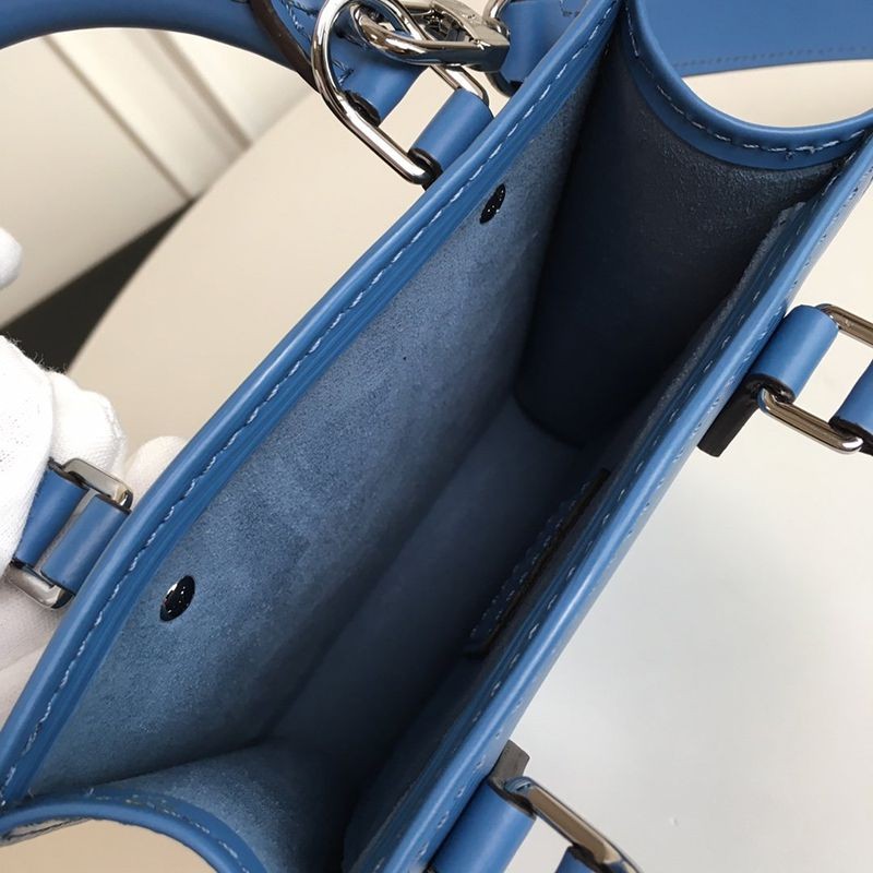 【即日発送】ルイヴィトン プティットサックプラ 偽物 エピ★ブルーエ ショルダーバッグ M80167