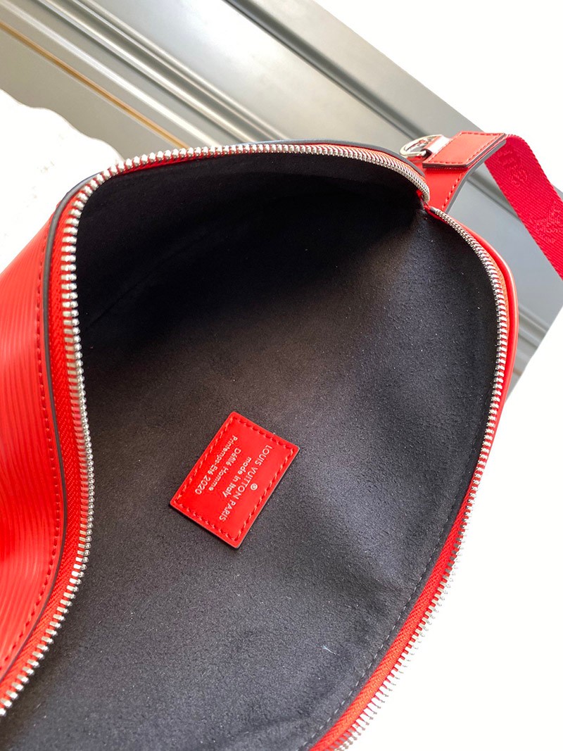新作 シュプリーム × ルイヴィトン ショルダーバッグ コピー コラボ バムバッグ BUMBAG RED 赤 vur60762