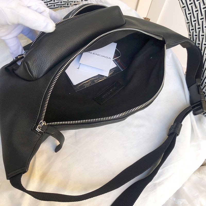欲しい♡超限定♪バレンシアガ エブリデイ ロゴ ベルトバッグ 偽物 レザー bap06907