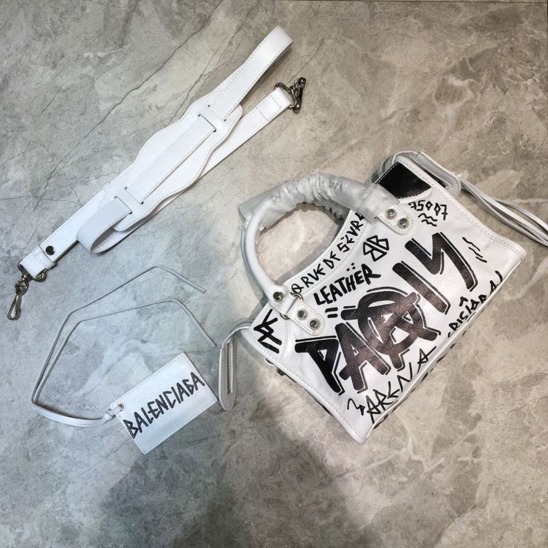 稀少バレンシアガ シティXS コピー ハンドバッグ グラフィティ クラシック bag40486