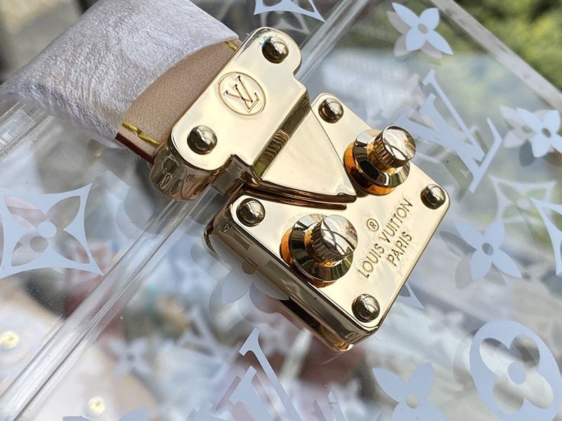 《大人気》ルイヴィトン キューブ型 BOX/透明 ケース 偽物♪GI0481♪