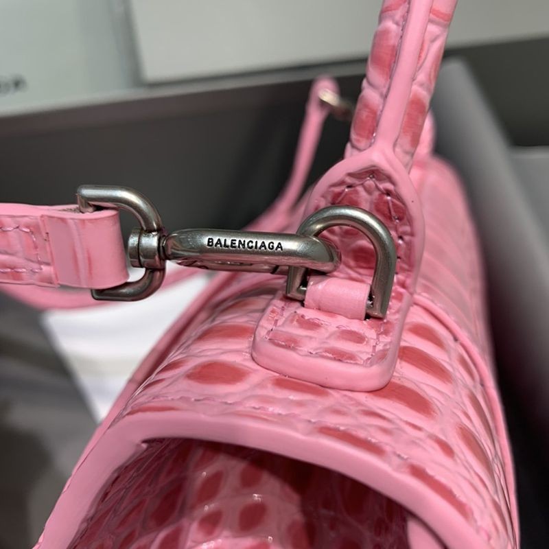人気急上昇バレンシアガ クロコダイル型押し*HOURGLASS コピー ハンドルバッグ bat99914