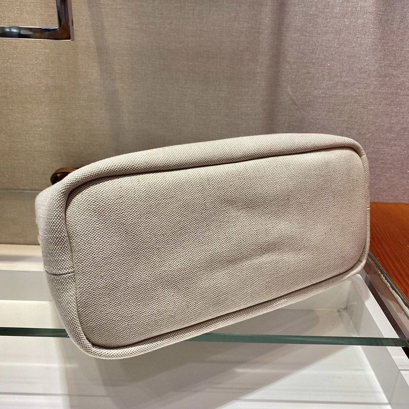 人気[プラダ] カナパ x レザー トートバッグ偽物 / ショッピングバッグ 1BG356