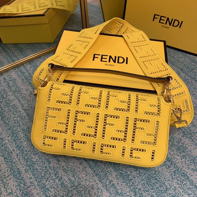 稀少フェンディ バゲット キャンバス バッグ 偽物/刺繍 fed36433