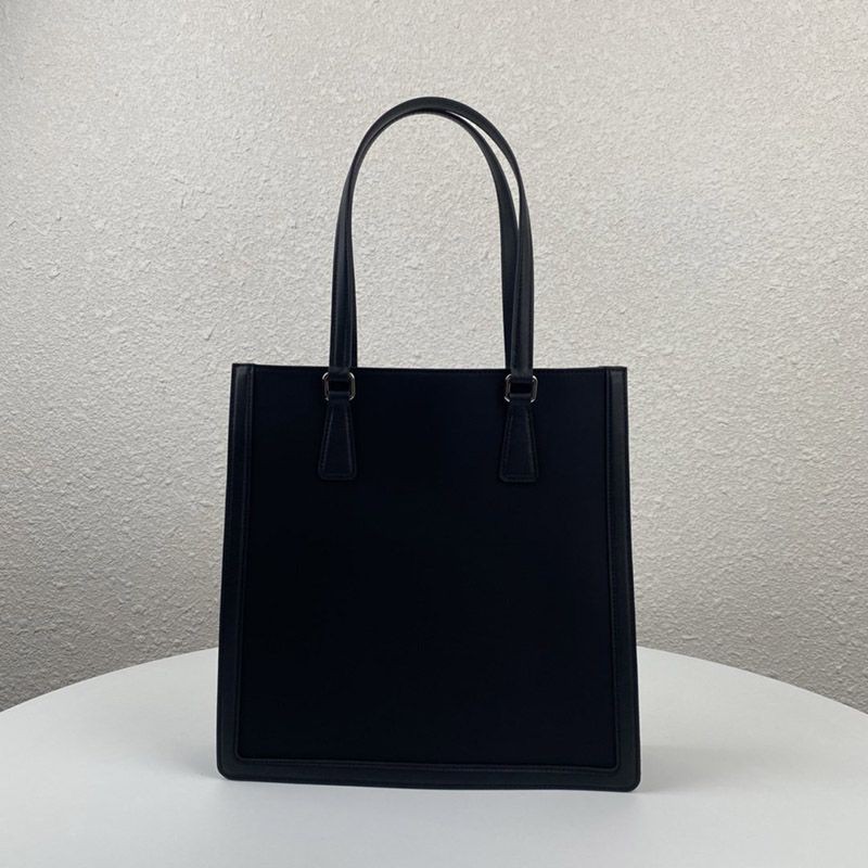 超希少！プラダ ナイロン 偽物＆レザー ショッピングバッグ  新作 1BG363