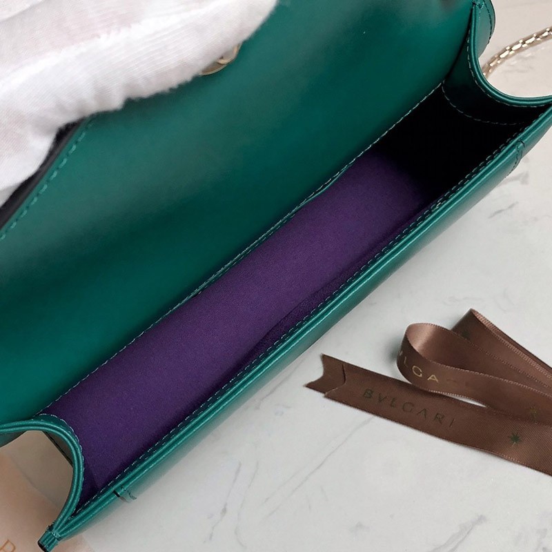 21-22AW【ブルガリ コピー】新色! SERPENTI FOREVER ナッパ ハンドバッグ Bul75855