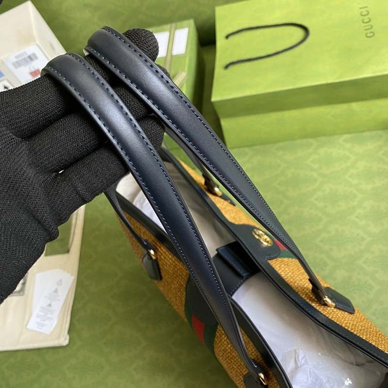 最安値挑戦グッチ オフィディア 偽物 トートバッグ GGマーモント シェリーライン ウェブ gub00357