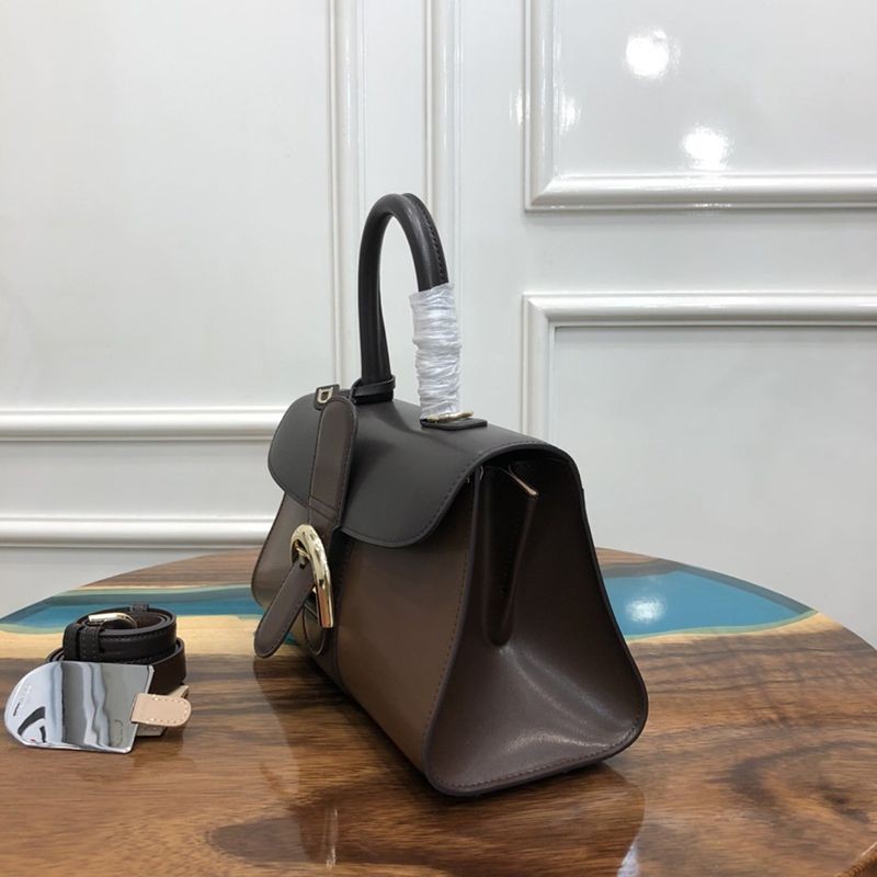 定番【DELVAUX 偽物】カーフスキン ブリヨン MM ショルダー ハンドバッグ 3サイズ Des63290