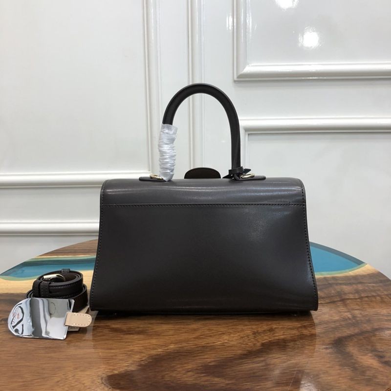 定番【DELVAUX 偽物】カーフスキン ブリヨン MM ショルダー ハンドバッグ 3サイズ Des63290