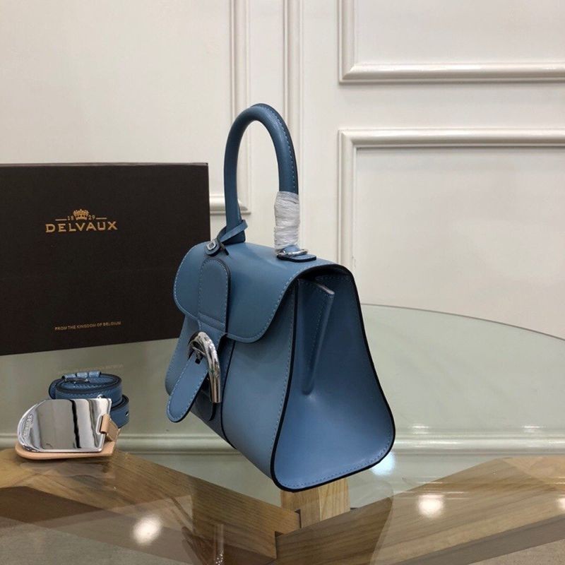 人気No1【DELVAUX コピー】カーフスキン ブリヨン ショルダー ハンドバッグ Dee03010