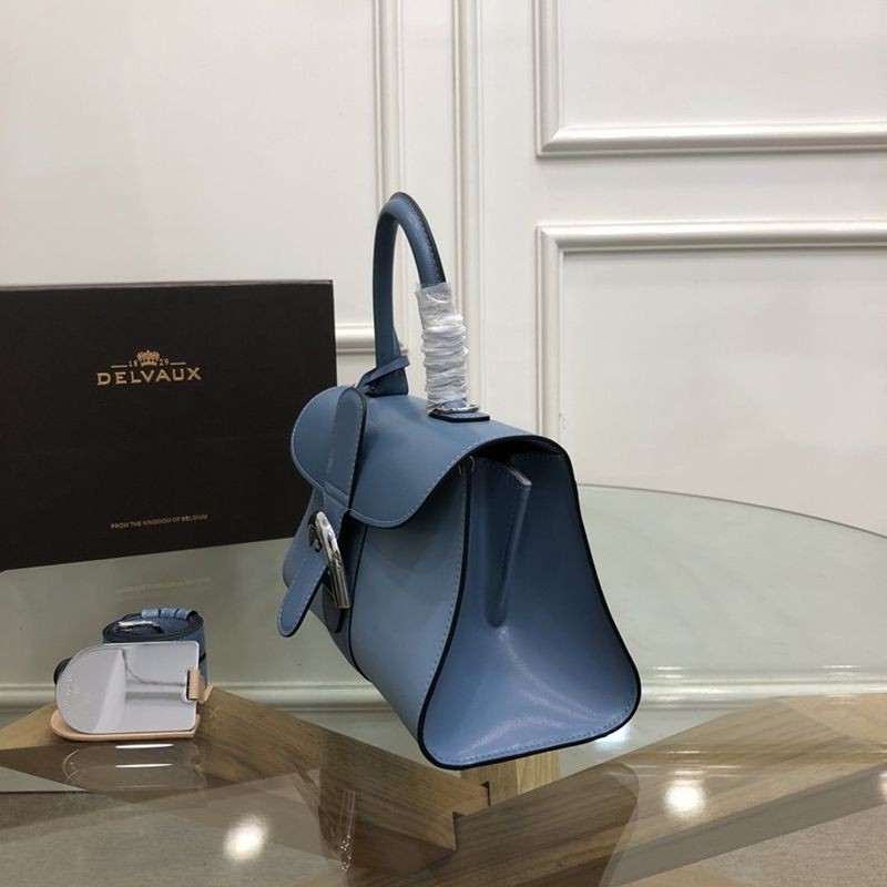 人気No1【DELVAUX コピー】カーフスキン ブリヨン ショルダー ハンドバッグ Dee03010