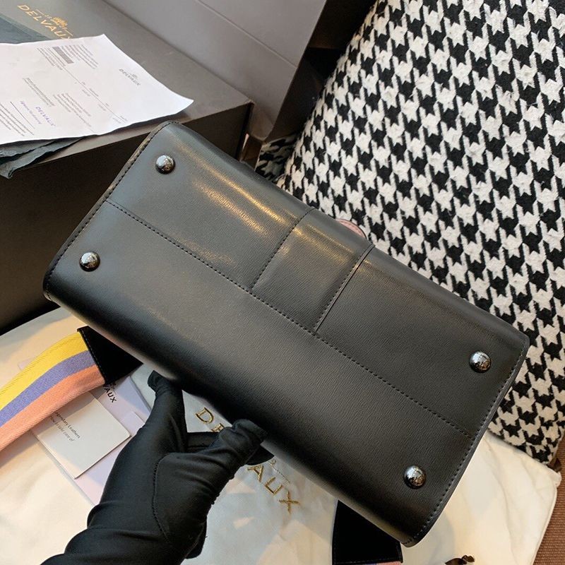 21-22AW デルボー ブリヨン MM Ivoryステッチ 偽物 ミディアムハンドバッグ Deq42990